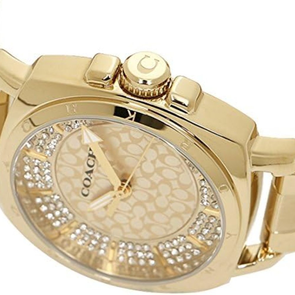 COACH Small Boyfriend Watch, 34mm - Gold - 14501994 - Picture 6 of 9